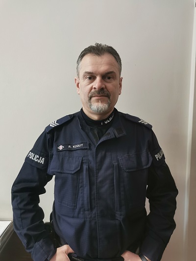 Policjant Roman Kogut