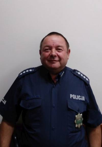 Policjant Zdzisław Miłuch