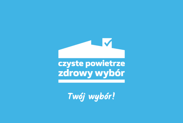 logo czyste powietrze zdrowy wybór Twój wybór