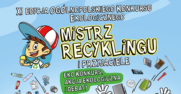 plakat mistrz recyklingu