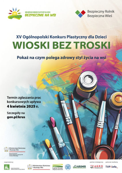 plakat wioski beztroski KRUS