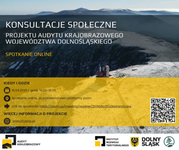 plakat audytu krajobrazowego